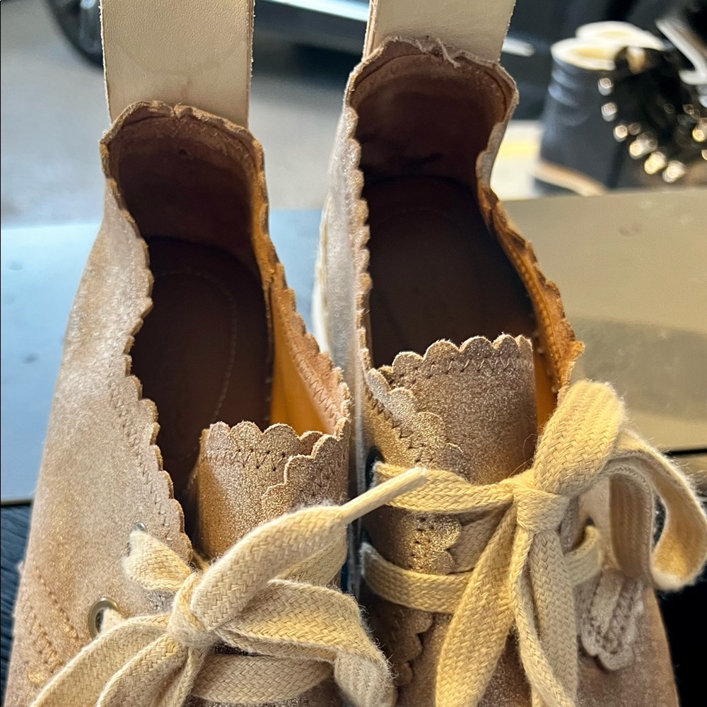 SeebyChloe - glyn, gold metallic  espadrille